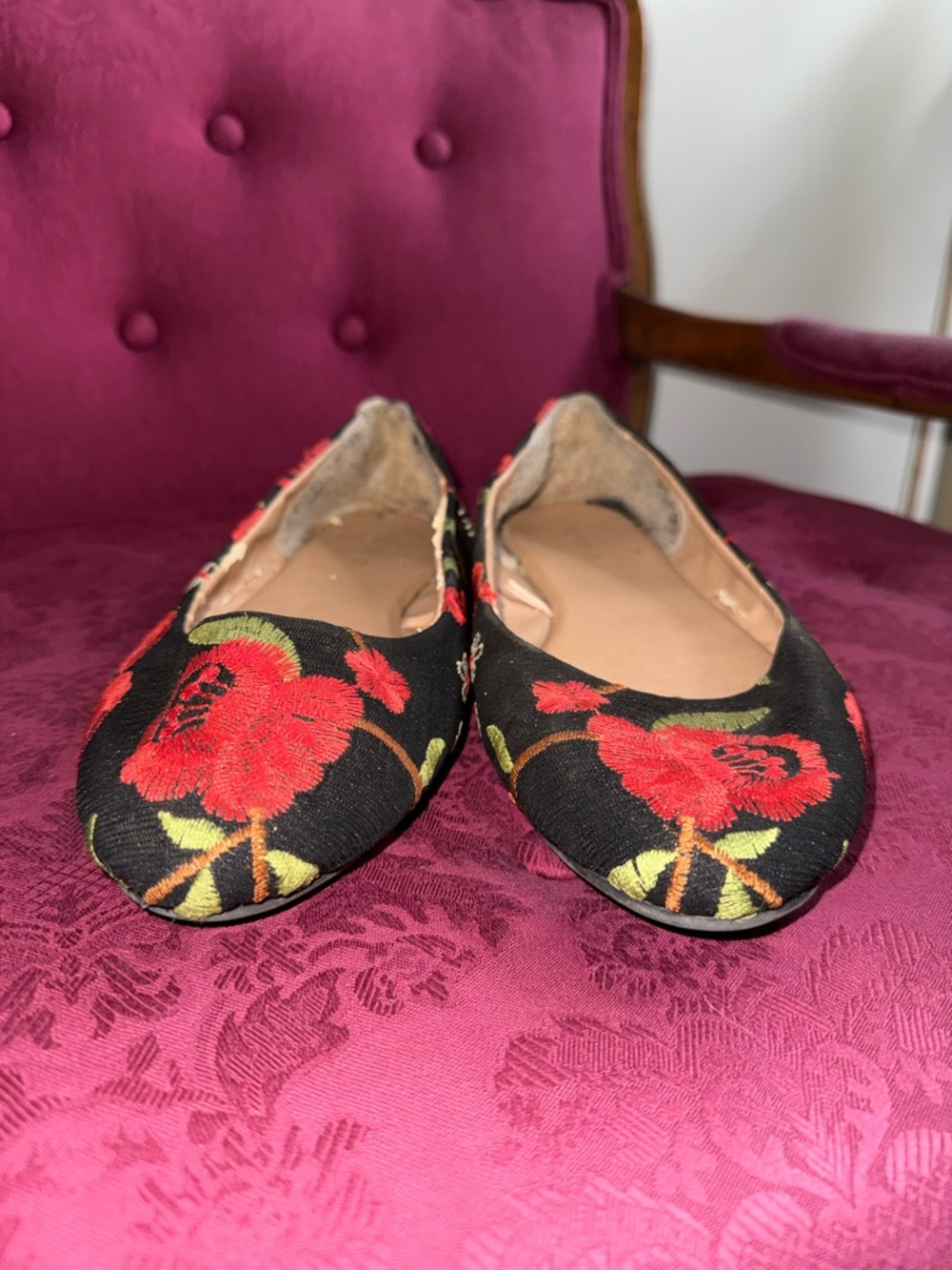 Torrid embroidered flats 10